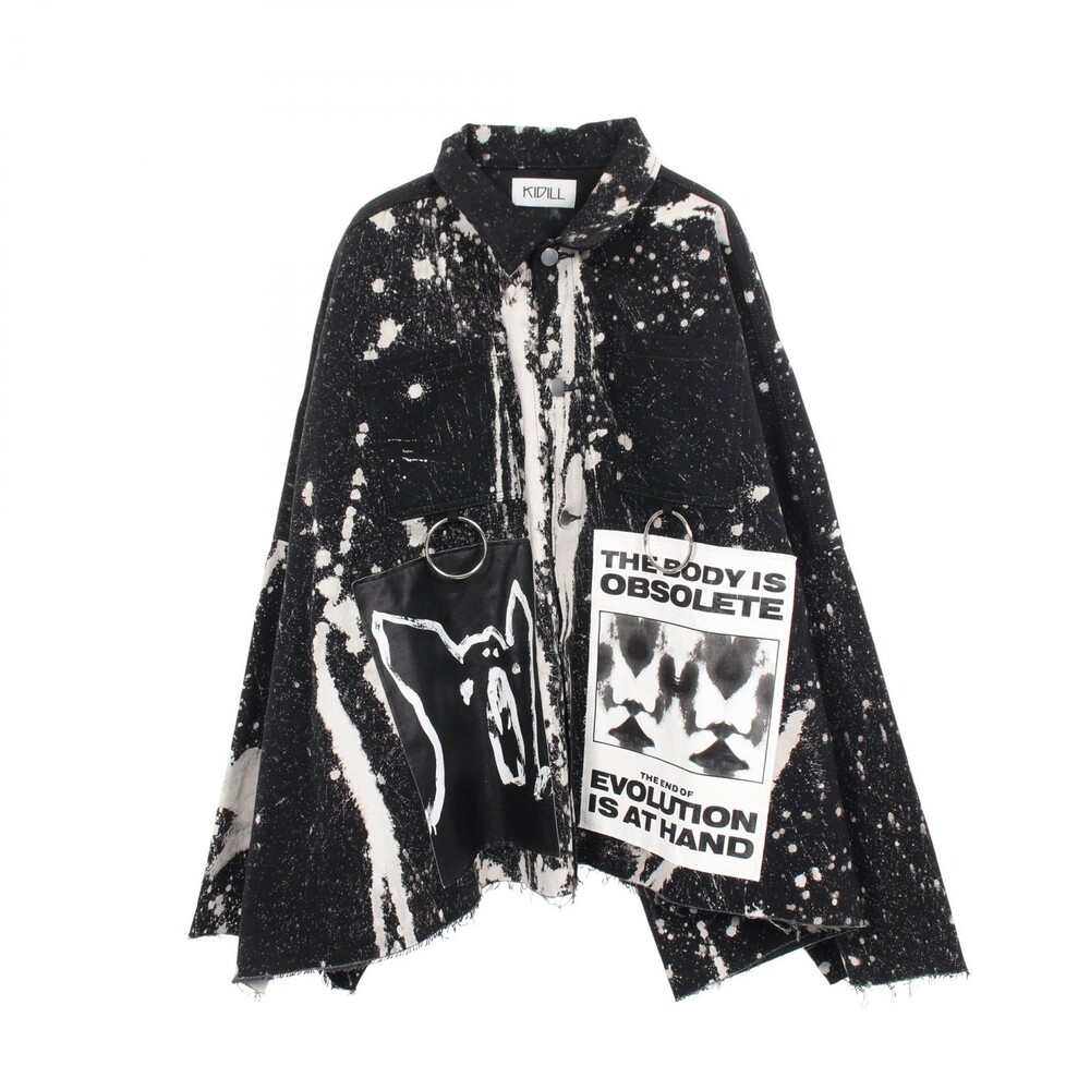 Kidill Anarchy Denim Jacket Cotton #338778K41B